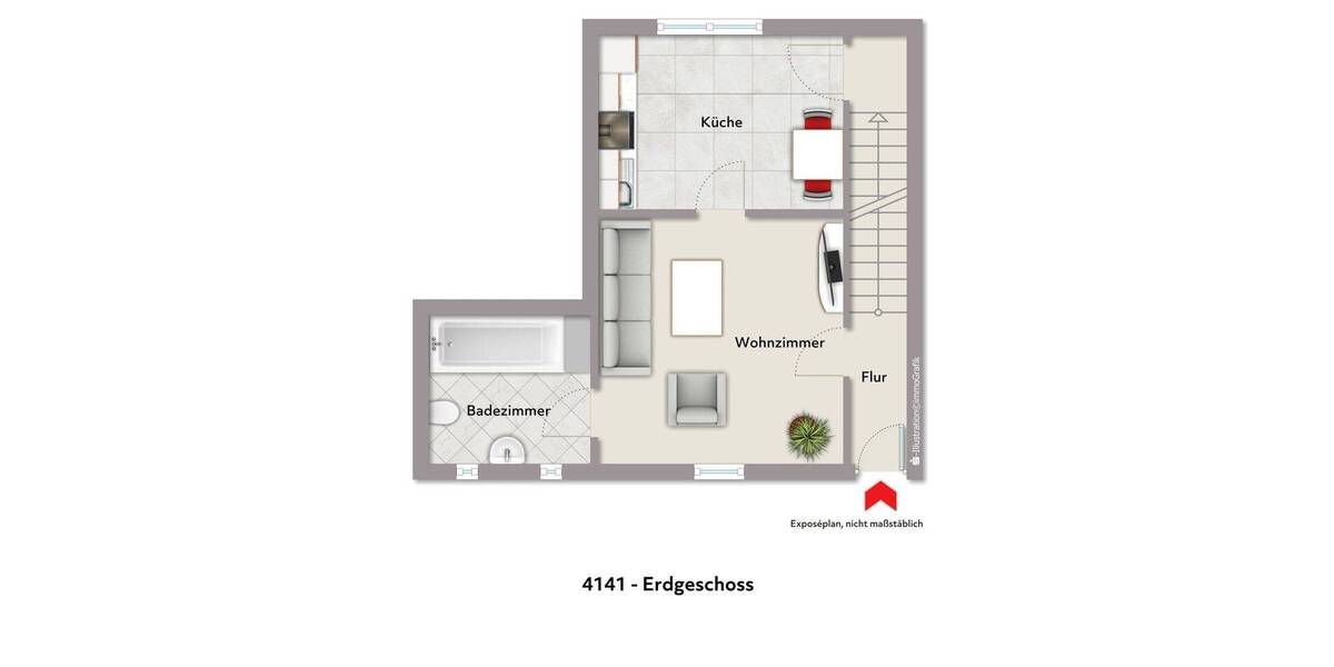 Einfamilienhaus Herzogenrath Kohlscheid - 3 Zimmer, 66 m&sup2;, 149.000&euro; | Angebot:26176711
