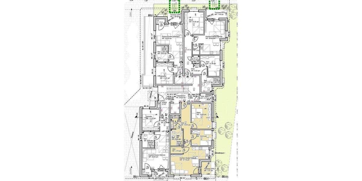 Etagenwohnung Geilenkirchen / Niederheid Tripsrath - 3 Zimmer, 80 m&sup2;, 336.000&euro; | Angebot:25686982