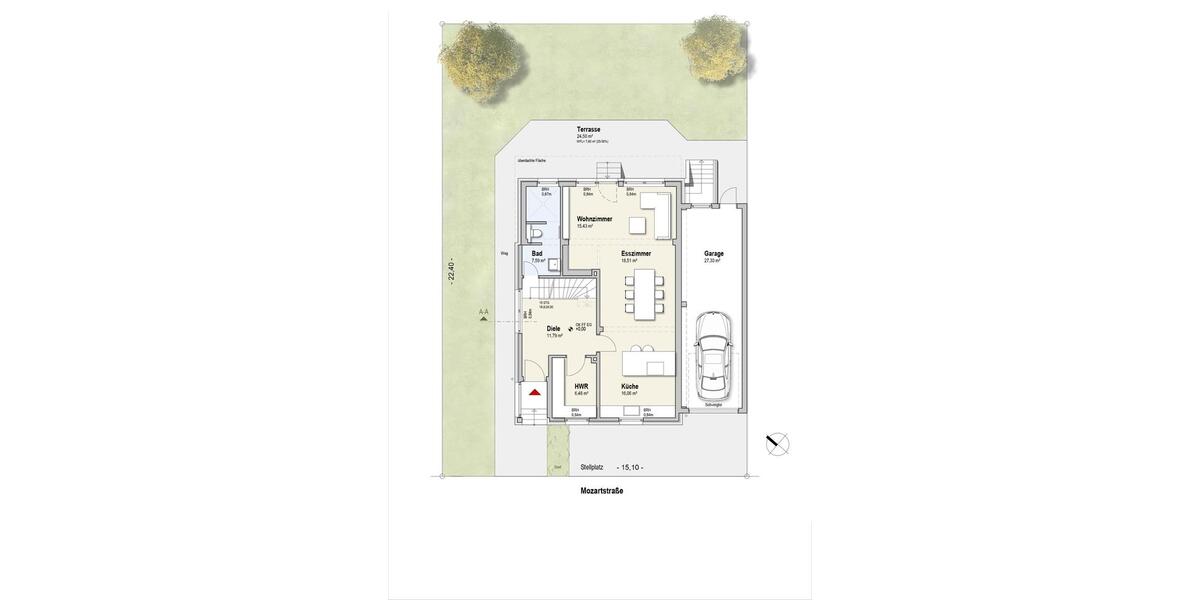 Einfamilienhaus Erkelenz - 5 Zimmer, 140 m&sup2;, 1.735&euro; | Angebot:26700174