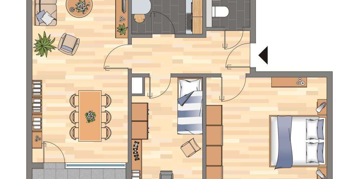 Etagenwohnung Baesweiler Setterich - 4 Zimmer, 67 m&sup2;, 539&euro; | Angebot:26607468