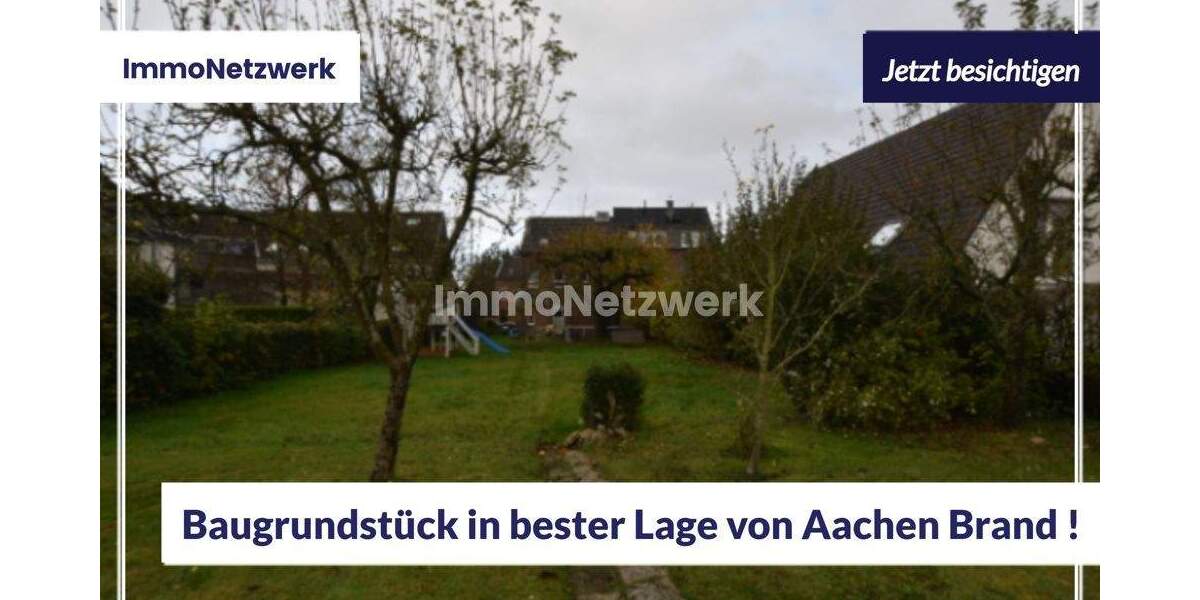 Grundstück Aachen / Brand Brand - 600.000&euro; | Angebot:25715496