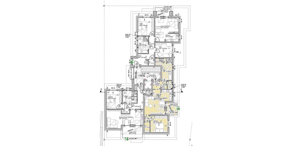 Etagenwohnung Geilenkirchen / Niederheid Tripsrath - 2 Zimmer, 70 m&sup2;, 295.100&euro; | Angebot:25687020