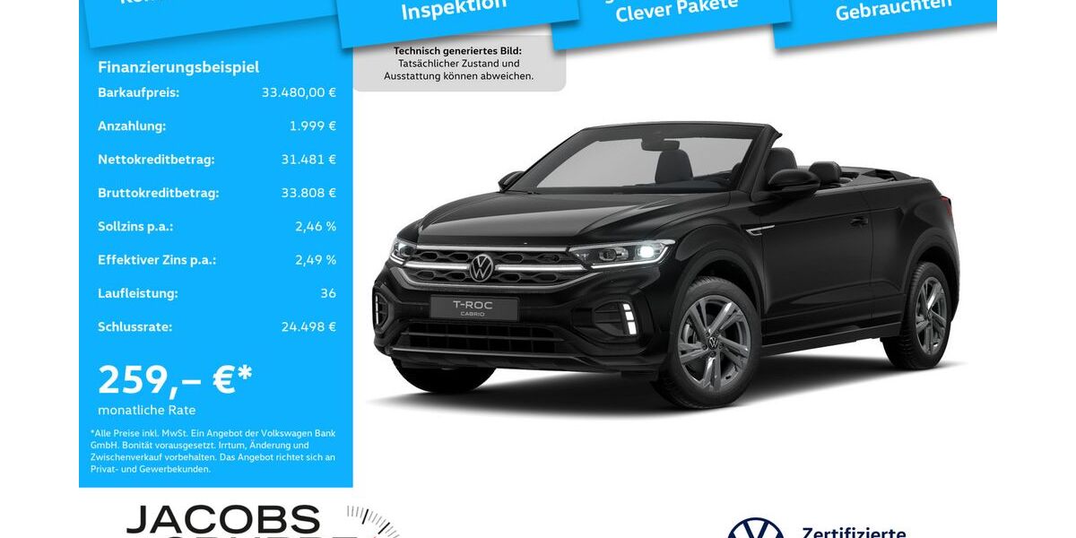 VW T-Roc 17.960 km 32.980 &euro; Heinsberg 52525