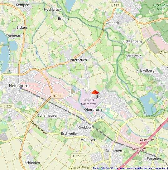 Etagenwohnung Heinsberg Oberbruch - 2 Zimmer, 56 m&sup2;, 173.000&euro; | Angebot:25683999