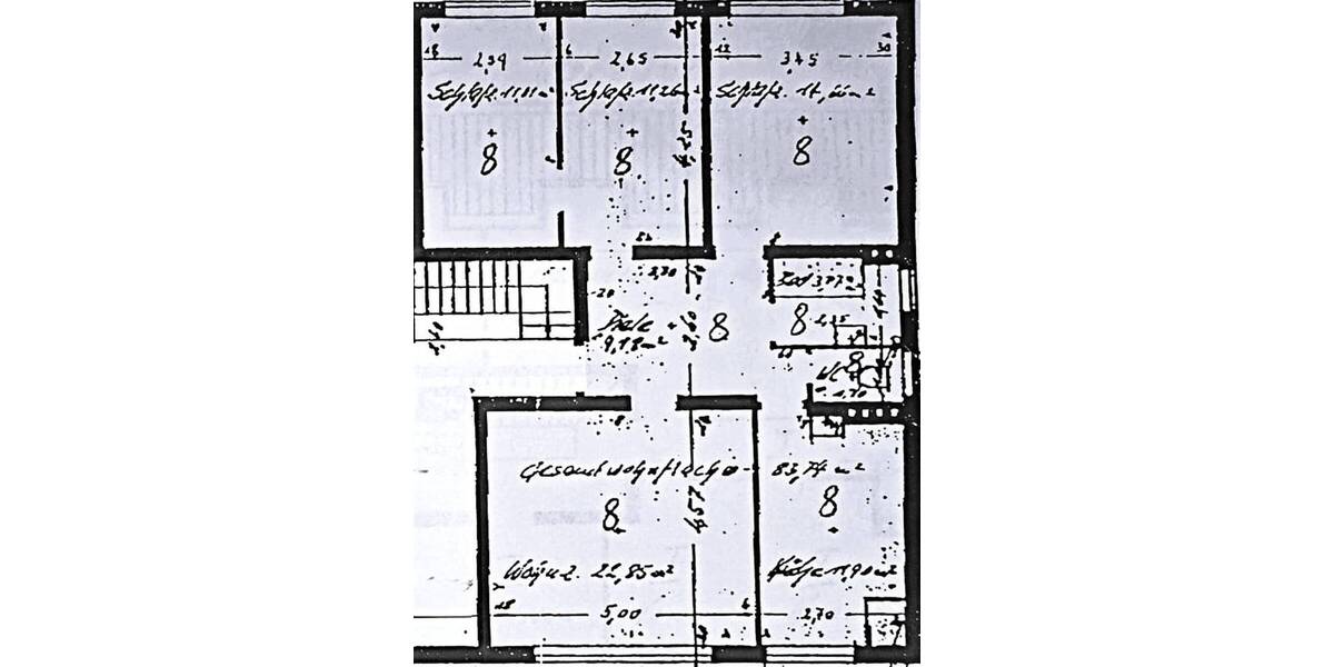 Etagenwohnung Aachen Brand - 4 Zimmer, 84 m&sup2;, 269.000&euro; | Angebot:26107245