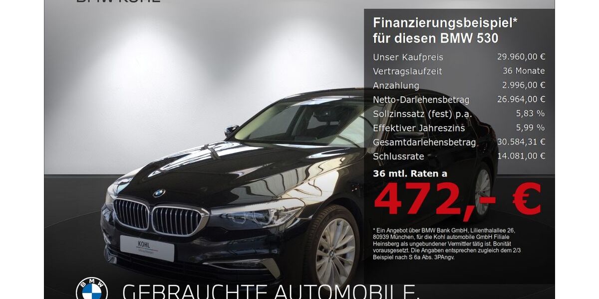 BMW 530 71.045 km 29.460 &euro; Heinsberg 52525