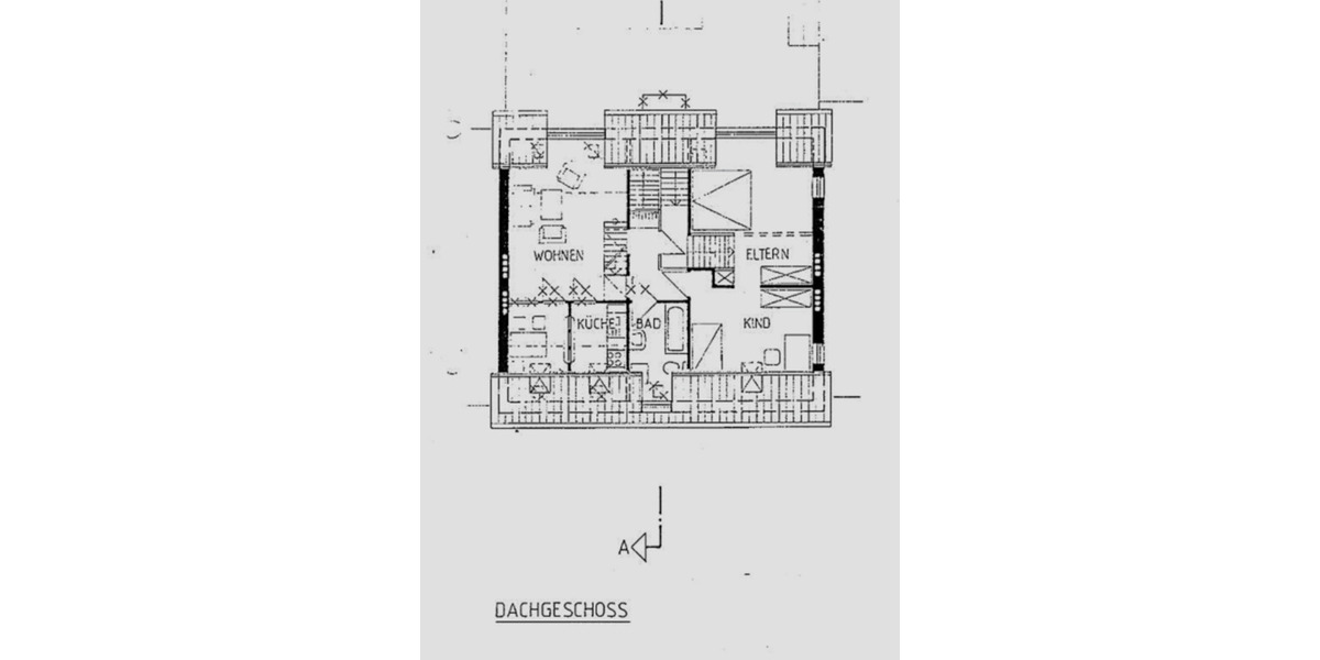 Dachgeschoßwohnung Aachen Aachen-Mitte - 3 Zimmer, 90 m&sup2;, 660&euro; | Angebot:25960086