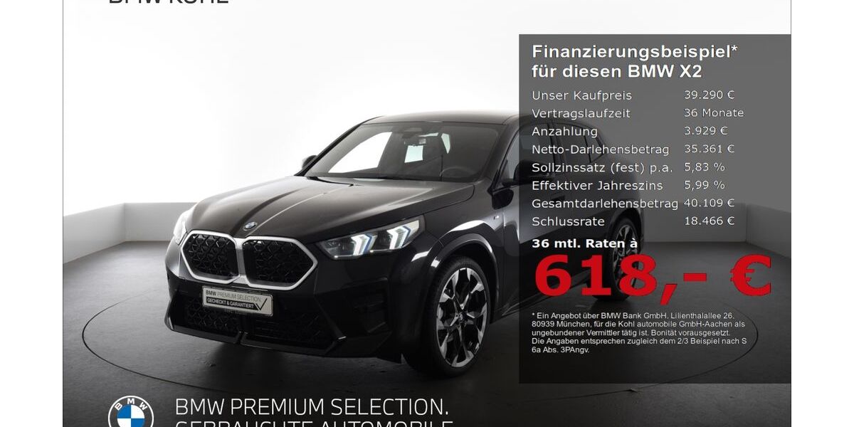 BMW X2 18.023 km 37.870 &euro; Aachen 52078
