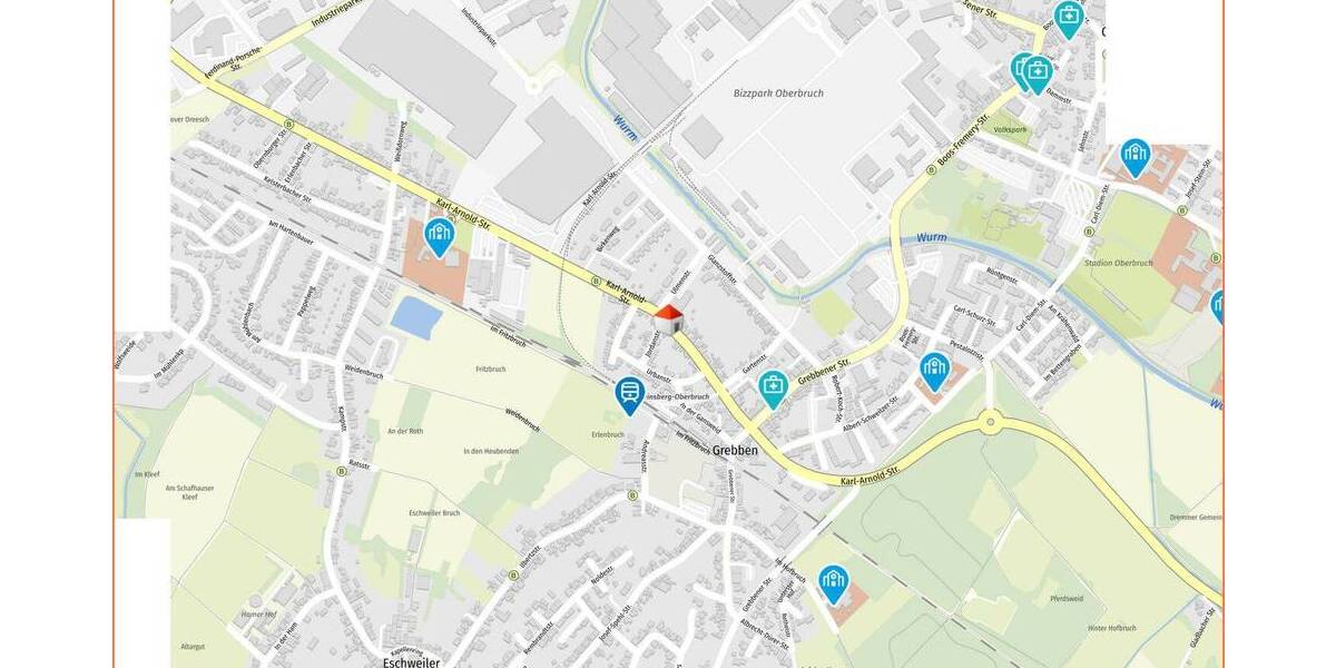 Doppelhaushälfte Heinsberg Oberbruch - 5 Zimmer, 117 m&sup2;, 169.000&euro; | Angebot:26739923