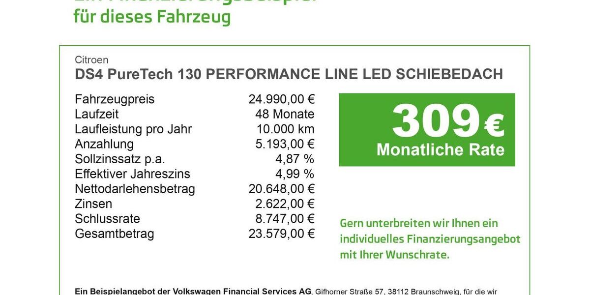 DS Automobiles DS4 25.555 km 24.990 &euro; Düren 52353