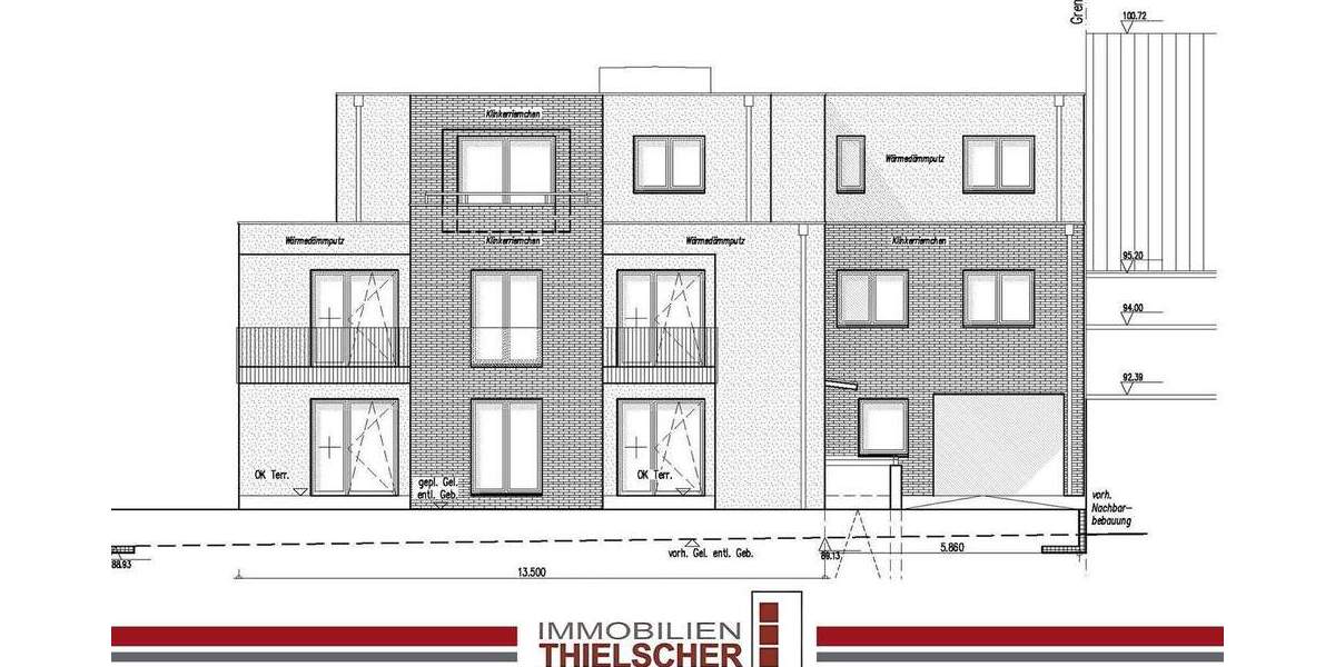 Etagenwohnung Geilenkirchen / Niederheid Tripsrath - 2 Zimmer, 49 m&sup2;, 212.200&euro; | Angebot:25687012