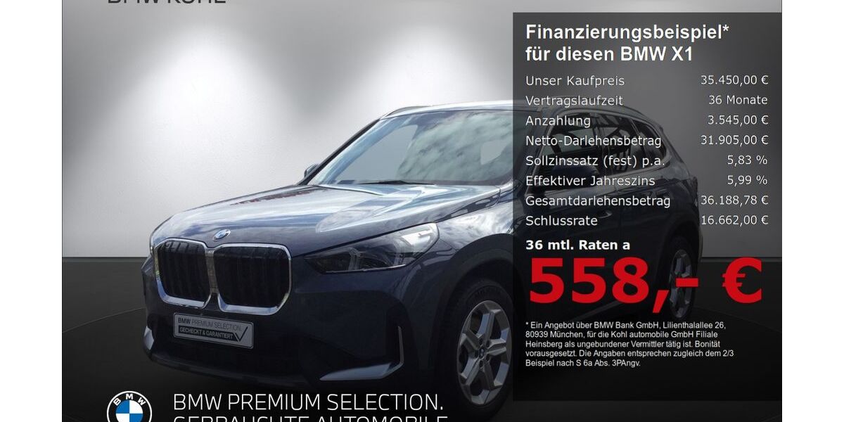 BMW X1 11.582 km 35.450 &euro; Heinsberg 52525