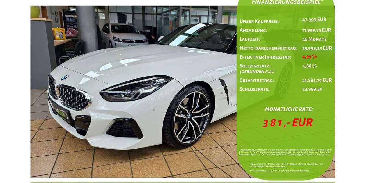 BMW Z4 19.000 km 47.999 &euro; Geilenkirchen 52511