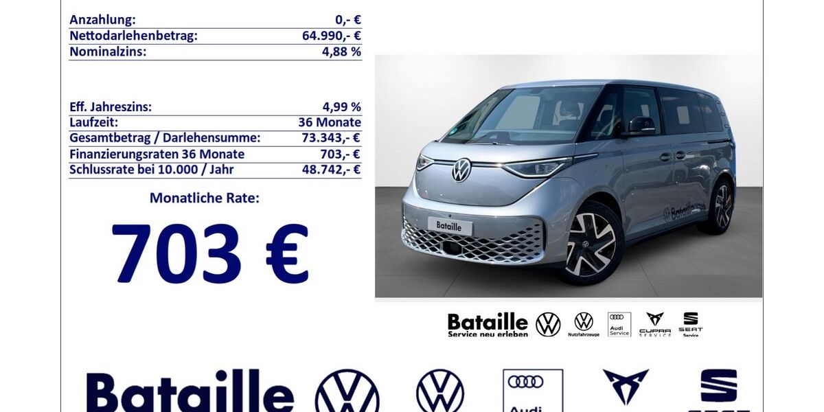 VW ID. Buzz 7.230 km 64.990 &euro; Jülich 52428
