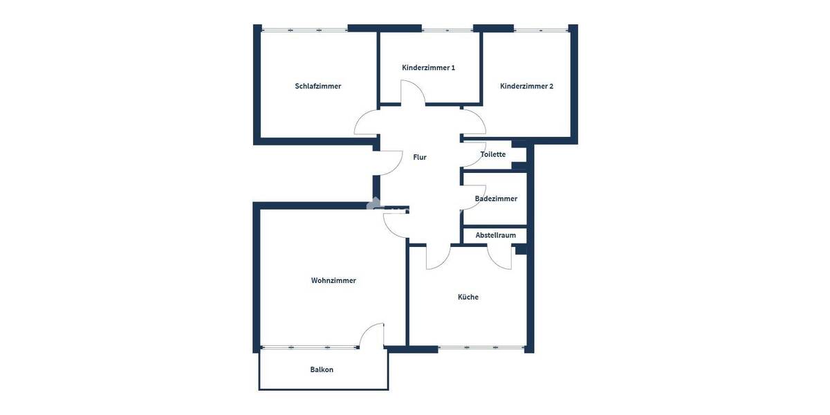 Etagenwohnung Eschweiler Kinzweiler - 4 Zimmer, 85 m&sup2;, 186.000&euro; | Angebot:25684252