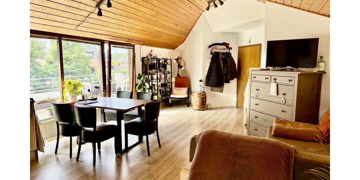 Roetgen – Zuhause über den Dächern der Eifel - Dachgeschoßwohnung Roetgen | Angebot:26933149