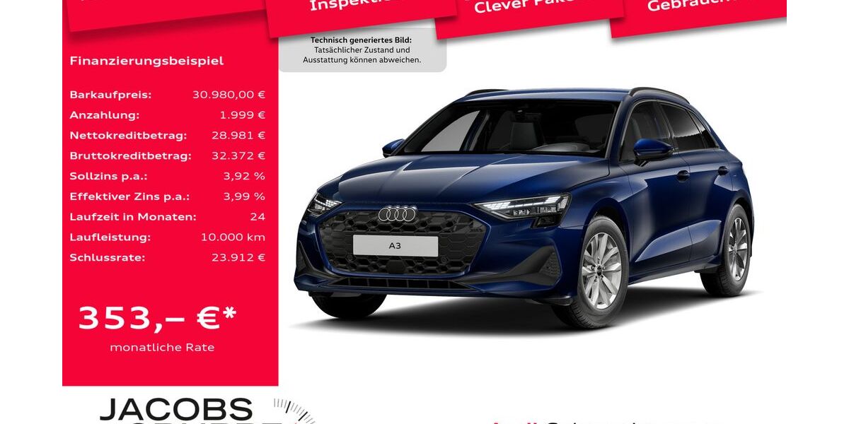 Audi A3 10.929 km 30.880 &euro; Heinsberg 52525