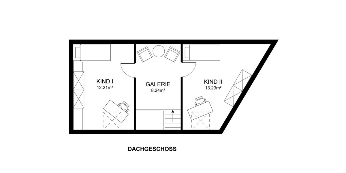 Roetgen – Stilvolles Wohnen mit zusätzlicher Bürofläche - Maisonettenwohnung Roetgen | Angebot:27289148