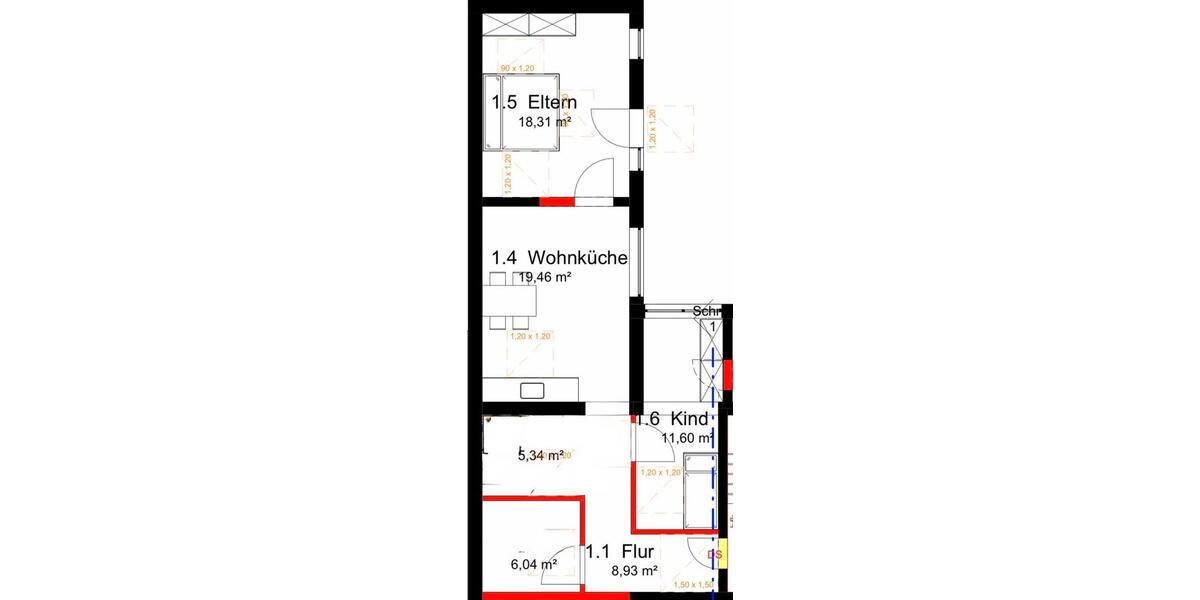 Erdgeschoßwohnung Heinsberg - 3 Zimmer, 75 m&sup2;, 1.200&euro; | Angebot:26512688