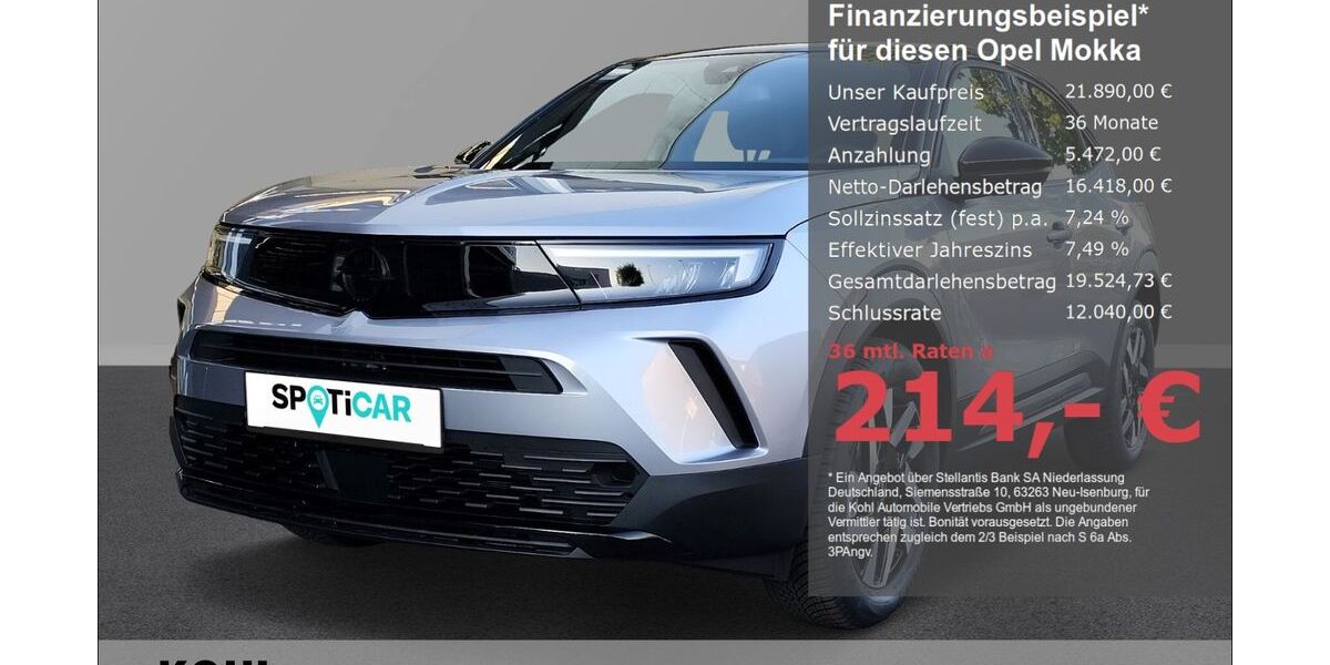 Opel Mokka 17.450 km 21.890 &euro; Aachen 52078