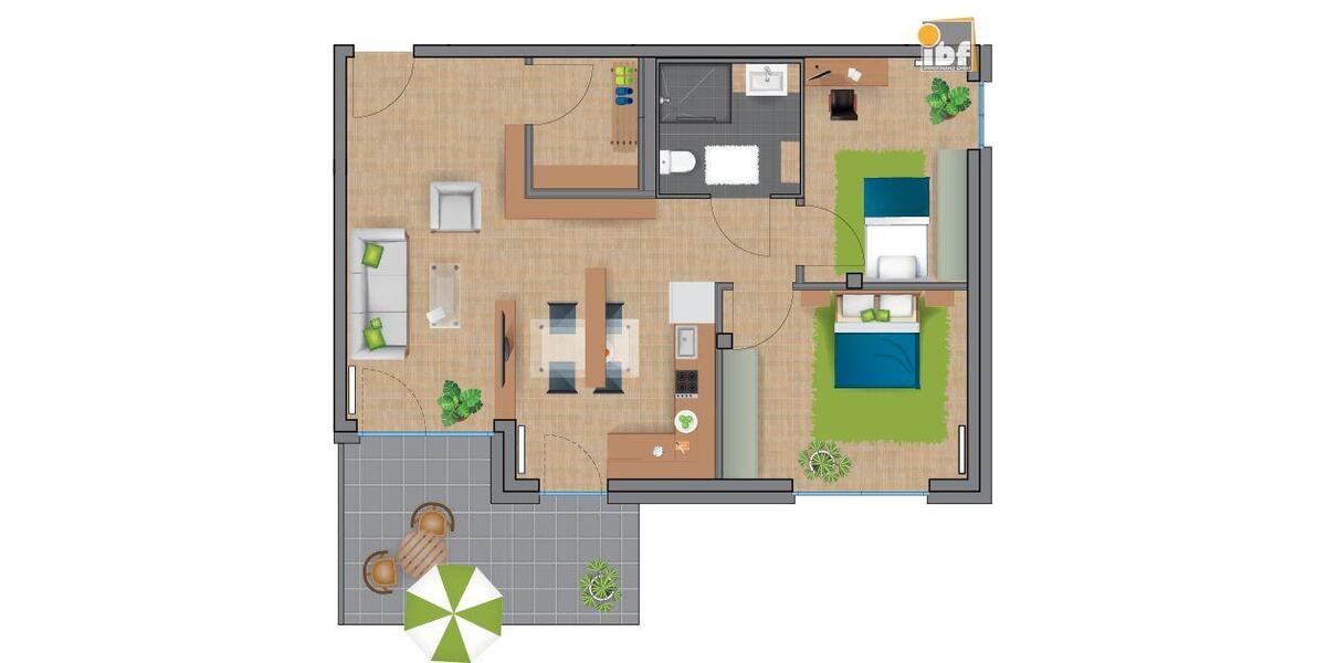 Etagenwohnung Alsdorf - 3 Zimmer, 75 m&sup2;, 941&euro; | Angebot:25552161