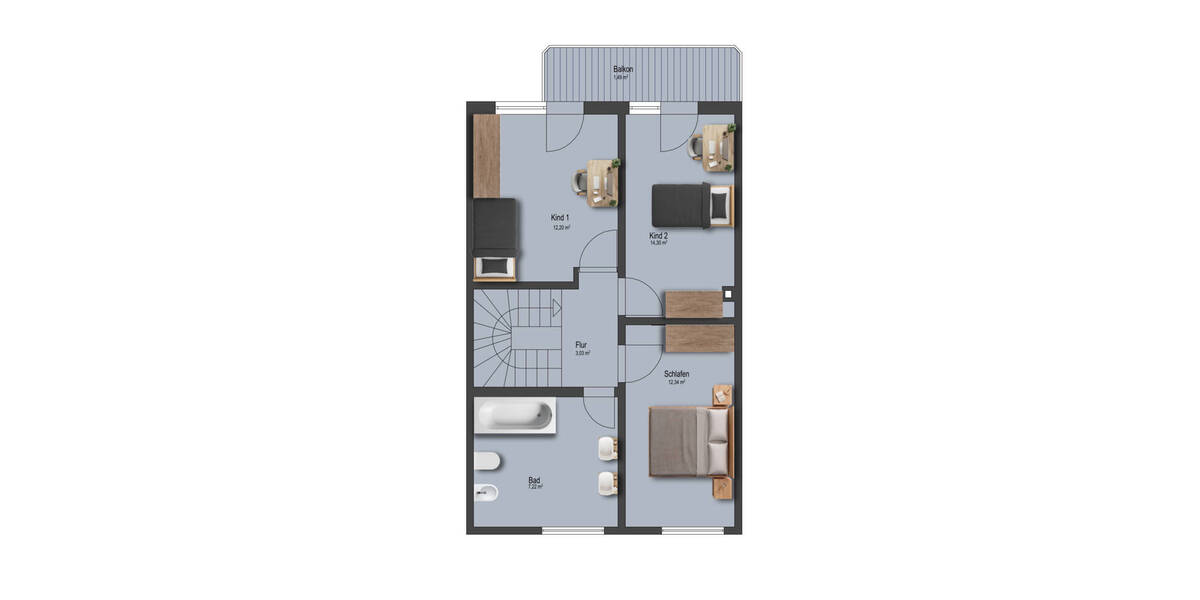 Reihenmittelhaus Erkelenz - 4 Zimmer, 102 m&sup2;, 289.000&euro; | Angebot:26319116