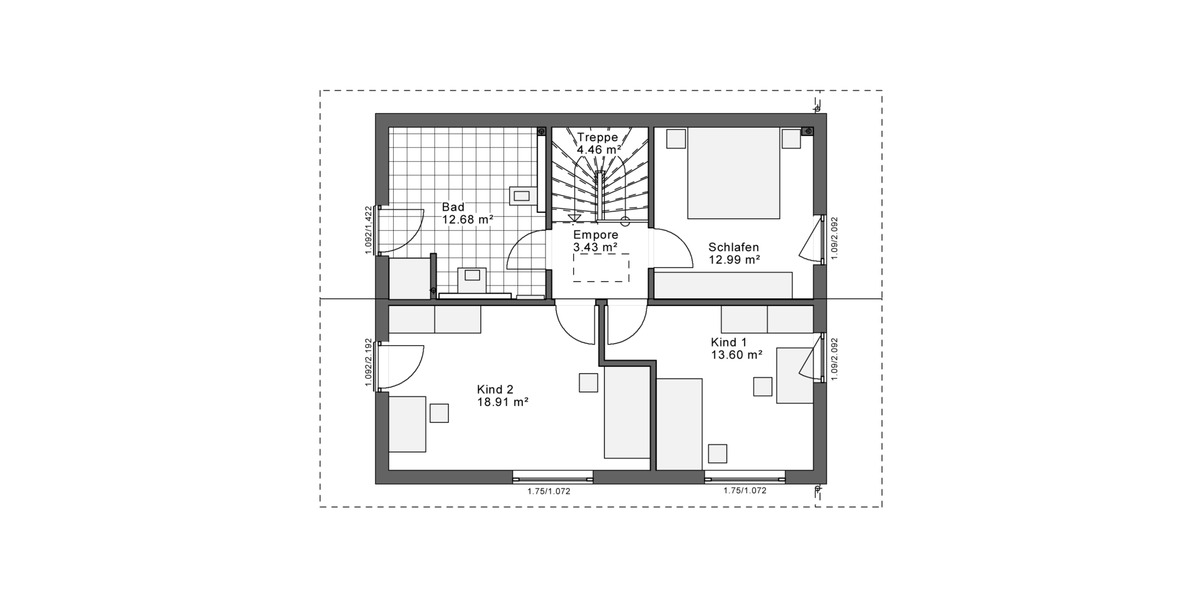 Einfamilienhaus Linnich Körrenzig - 3 Zimmer, 132 m&sup2;, 359.100&euro; | Angebot:25675523