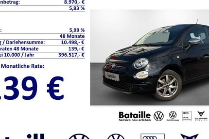 Fiat 500 57.233 km 8.970 &euro; Jülich 52428
