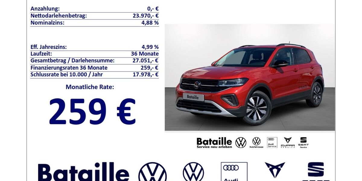 VW T-Cross 4.500 km 22.990 &euro; Jülich 52428