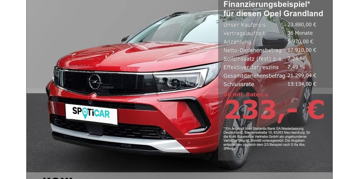 Opel Grandland (X) 32.600 km 23.880 &euro; Aachen 52078