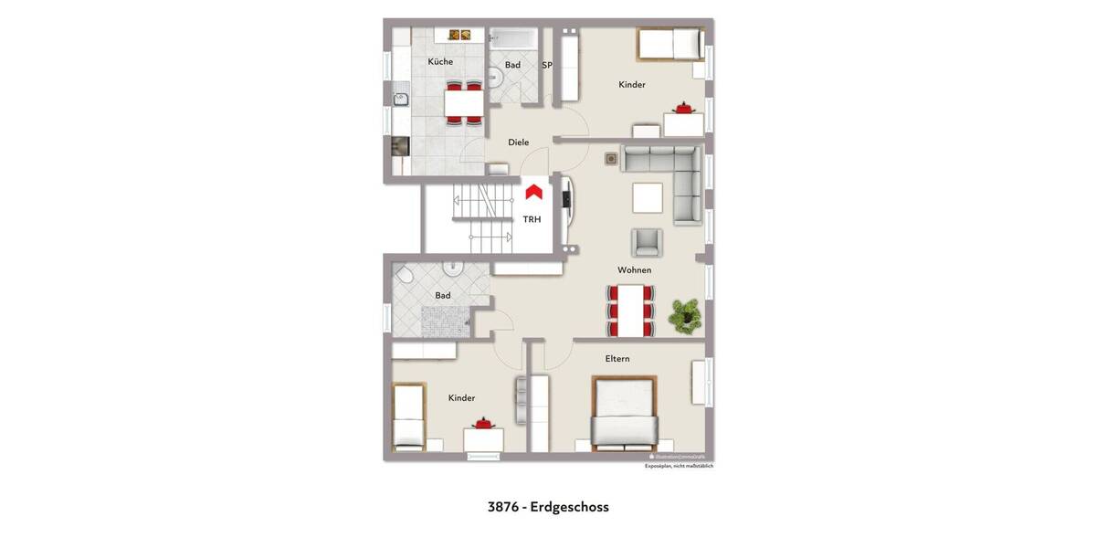 Mehrfamilienhaus, Wohnhaus Stolberg (Rhld.) Münsterbusch - 8 Zimmer, 213 m&sup2;, 549.000&euro; | Angebot:26192138