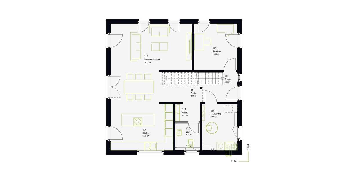 Einfamilienhaus Bedburg Königshoven - 6 Zimmer, 146 m&sup2;, 409.537&euro; | Angebot:26798124