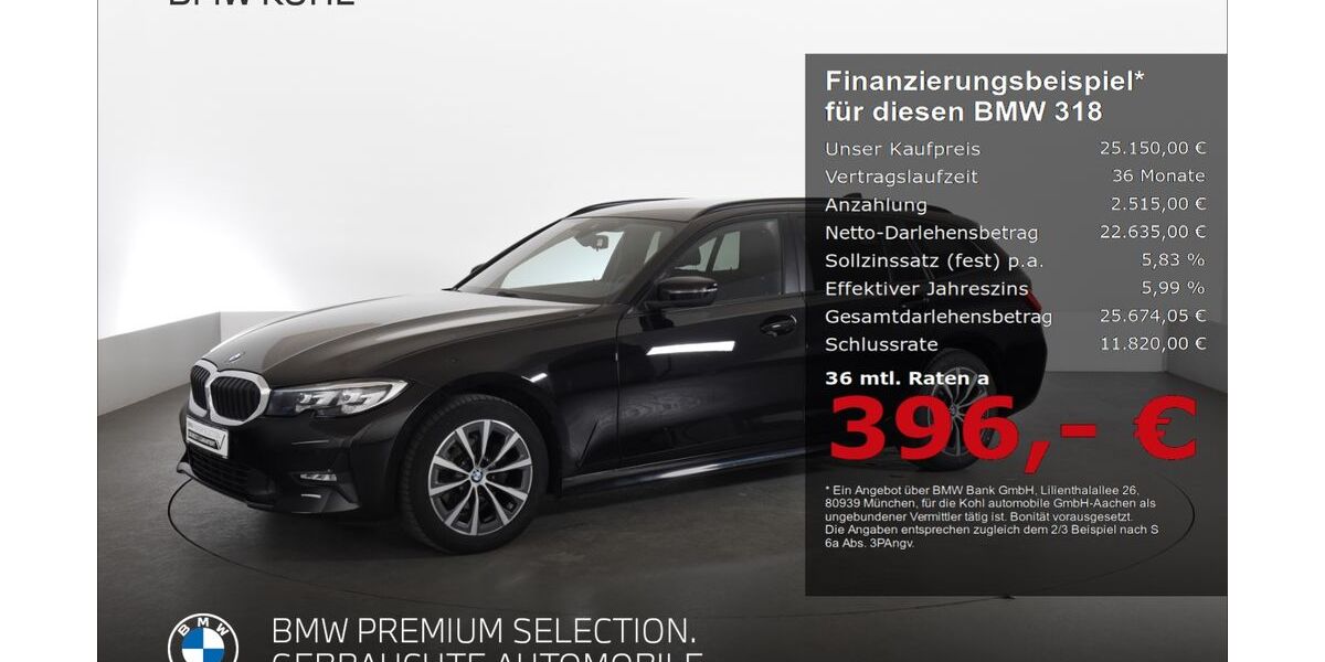 BMW 318 112.781 km 25.150 &euro; Aachen 52078