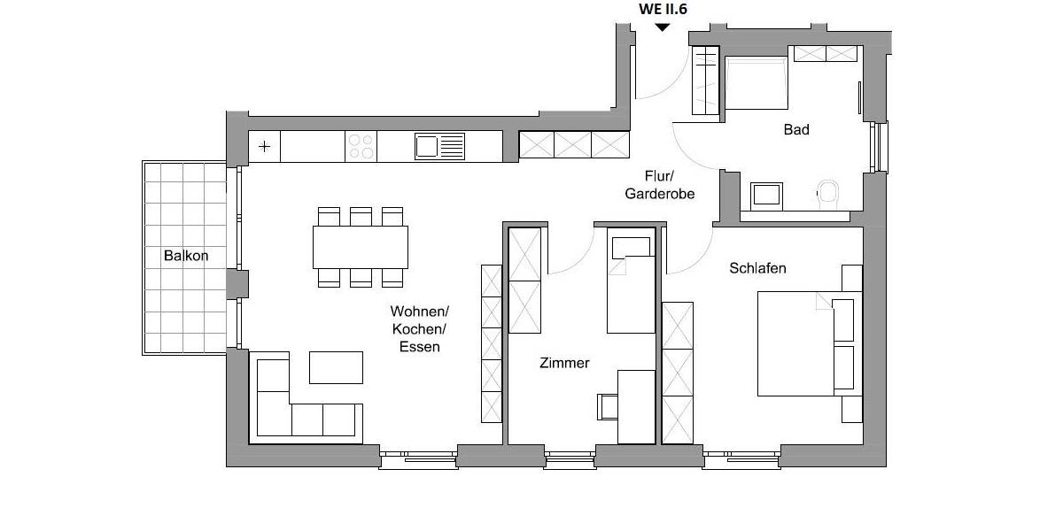 Etagenwohnung Herzogenrath - 3 Zimmer, 78 m&sup2;, 311.700&euro; | Angebot:26730516