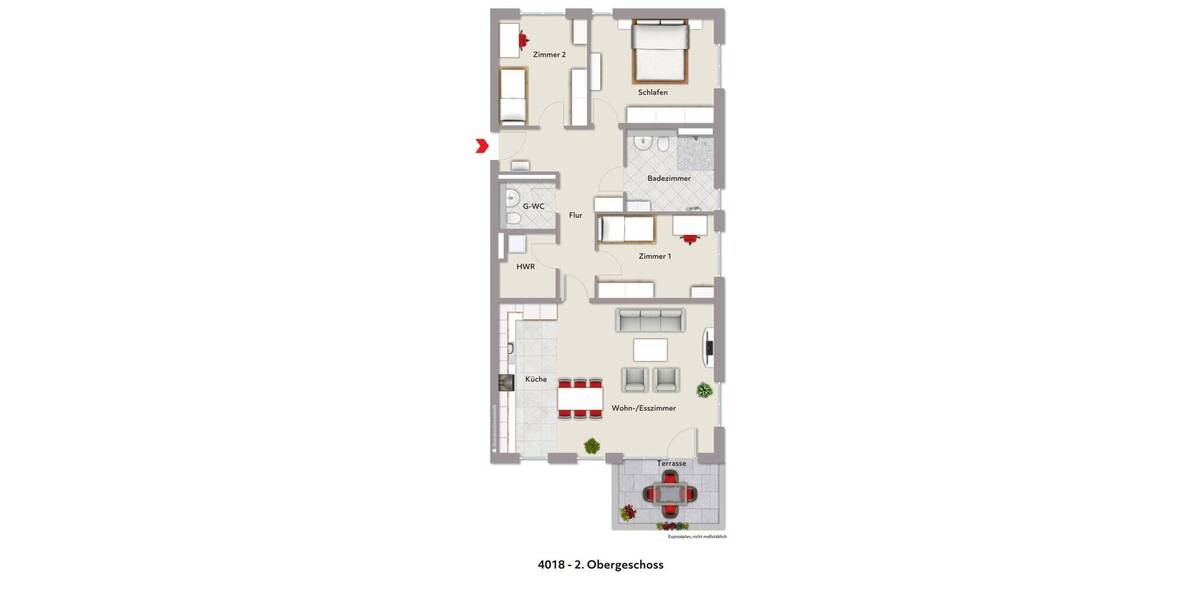 Etagenwohnung Aachen Brand - 4 Zimmer, 112 m&sup2;, 499.000&euro; | Angebot:26192204