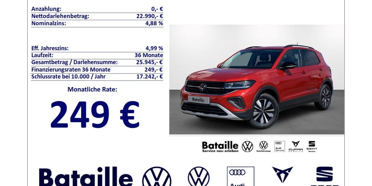 VW T-Cross 4.500 km 22.990 &euro; Jülich 52428