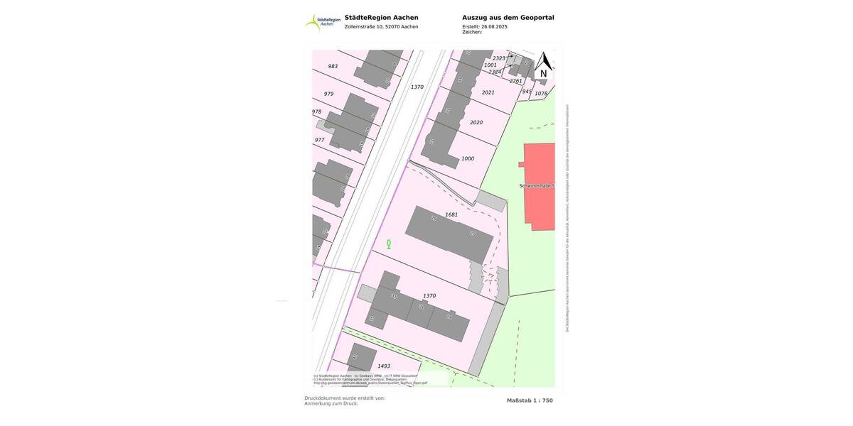 Etagenwohnung Aachen Aachen-Mitte - 2 Zimmer, 84 m&sup2;, 265.000&euro; | Angebot:26192168