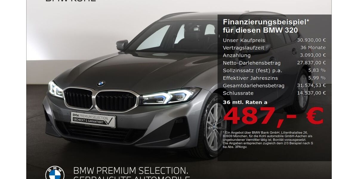 BMW 320 29.395 km 30.430 &euro; Aachen 52078