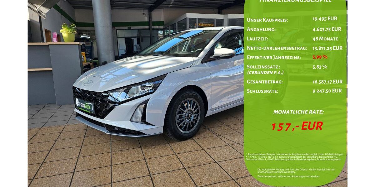 Hyundai i20 3.700 km 18.495 &euro; Geilenkirchen 52511