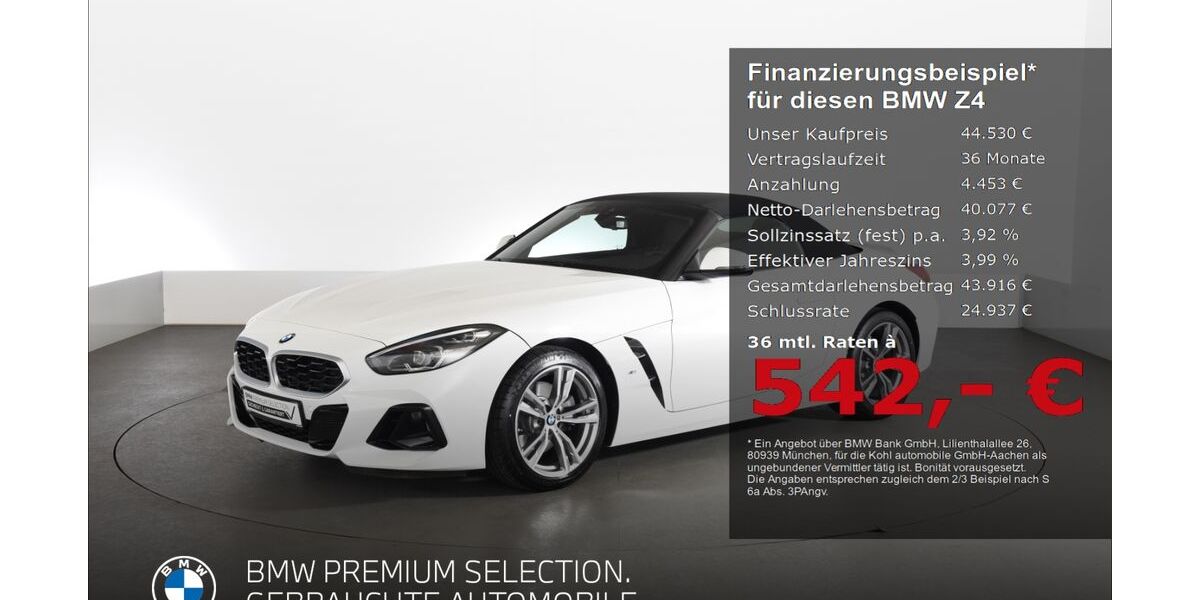 BMW Z4 7.261 km 44.130 &euro; Aachen 52078