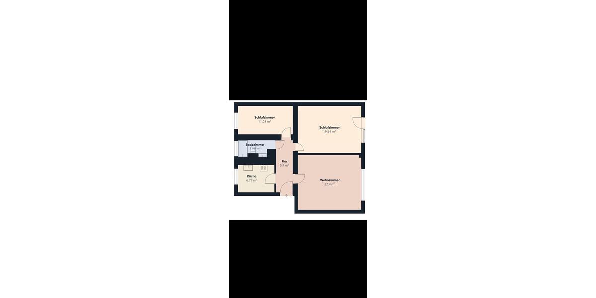 Erdgeschoßwohnung Düren Distelrath - 3 Zimmer, 72 m&sup2;, 180.000&euro; | Angebot:26913208
