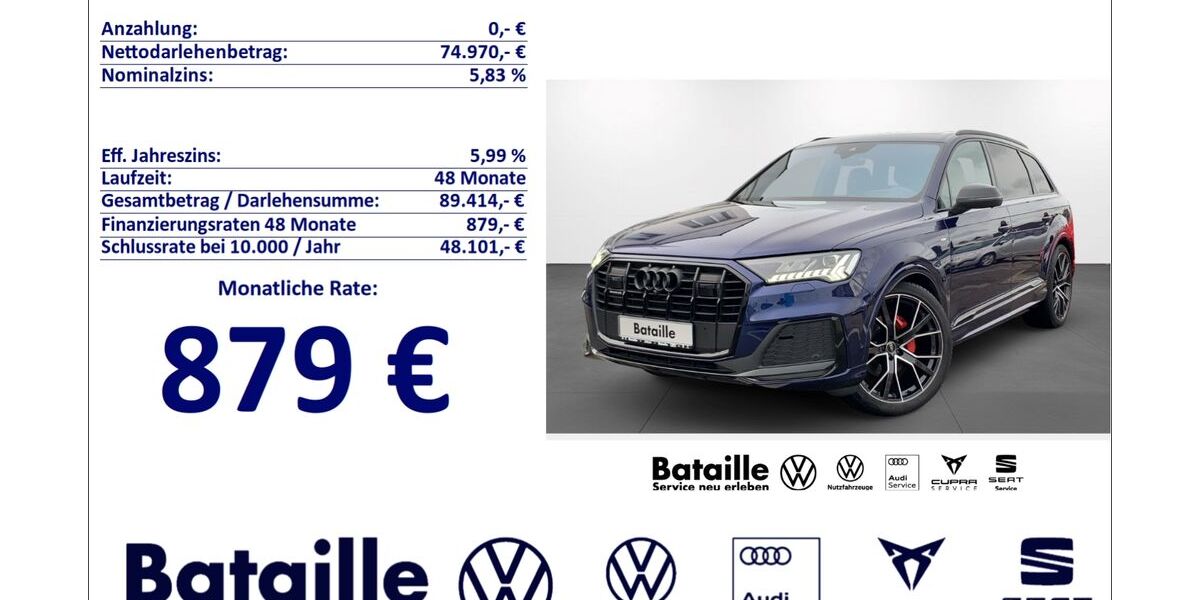 Audi Q7 34.175 km 73.970 &euro; Jülich 52428