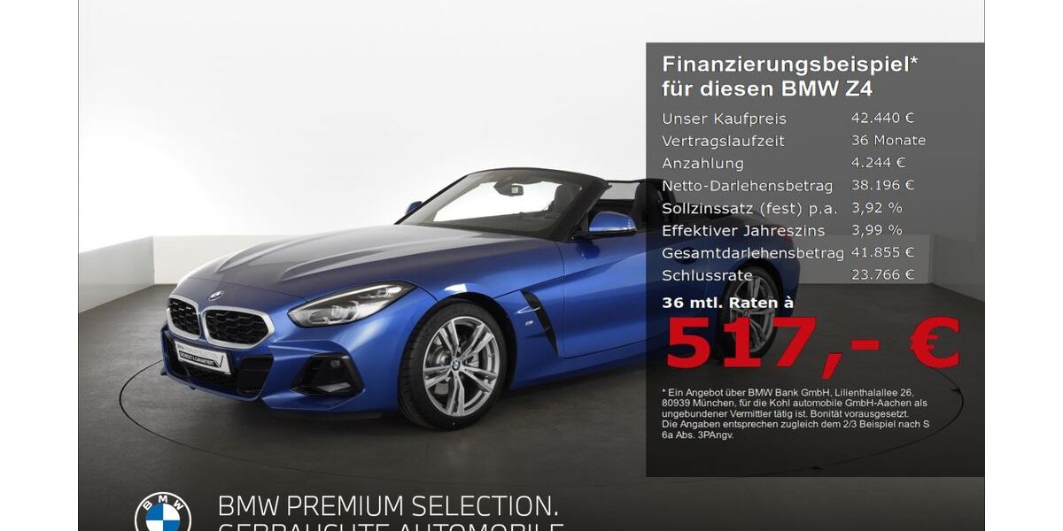 BMW Z4 8.535 km 42.440 &euro; Aachen 52078