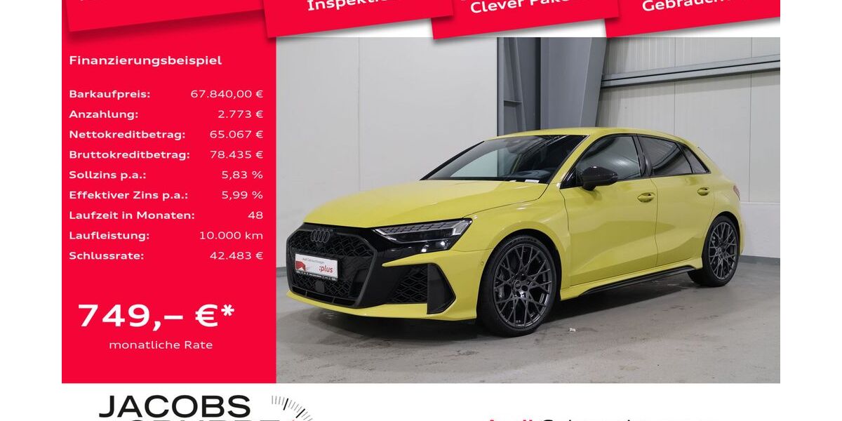 Audi RS3 7.151 km 67.840 &euro; Aachen 52078