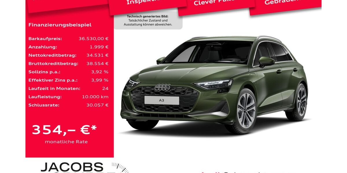 Audi A3 8.078 km 36.530 &euro; Geilenkirchen 52511