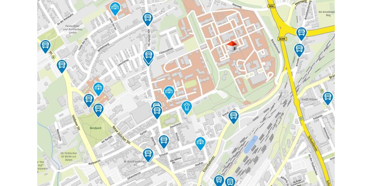 Reihenhaus Düren Mariaweiler-Hoven - 4 Zimmer, 120 m&sup2;, 1.635&euro; | Angebot:24700394