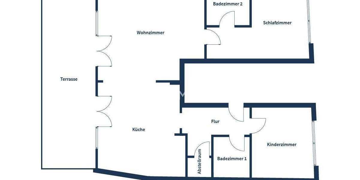 Etagenwohnung Jülich Pattern - 3 Zimmer, 100 m&sup2;, 199.000&euro; | Angebot:25737560