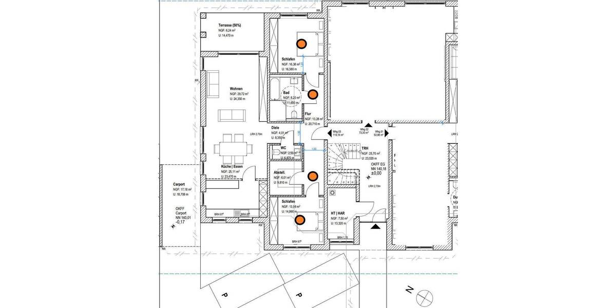 Etagenwohnung Merzenich - 3 Zimmer, 125 m&sup2;, 1.500&euro; | Angebot:26916869