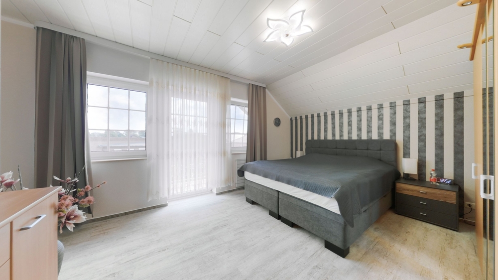 3D: Familienglück in ruhiger Lage - Sehr gepflegtes Einfamilienhaus mit Kamin, Balkon und viel Platz - Reihenendhaus Gangelt | Angebot:26748668