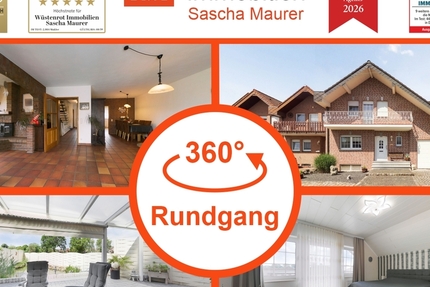 3D: Familienglück in ruhiger Lage - Sehr gepflegtes Einfamilienhaus mit Kamin, Balkon und viel Platz - Haus Gangelt | Angebot:26748668